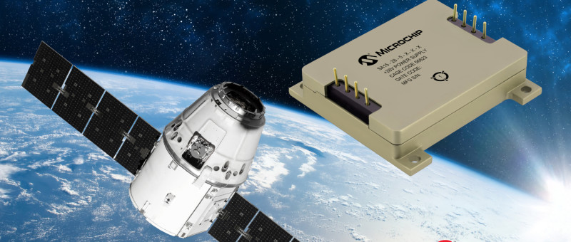 Convertisseur SA15-28 de Microchip pour les applications spatiales