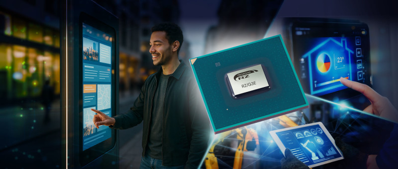 Le nouveau processeur RZ/G3E de Renesas : l’intelligence artificielle au service des interfaces du futur