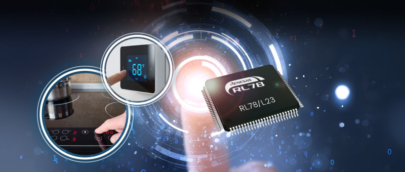 RL78/L23 – Renesas propulse les interfaces intelligentes avec ses nouveaux microcontrôleurs basse consommation