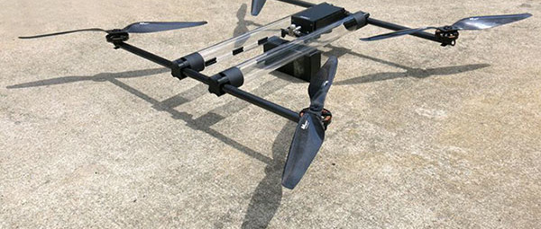 Un drone à hydrogène libre vole pendant quatre heures