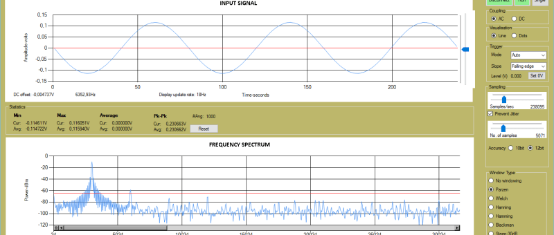 New Software for Network Connected Signal Analyzer (NCSA 2, 160362)