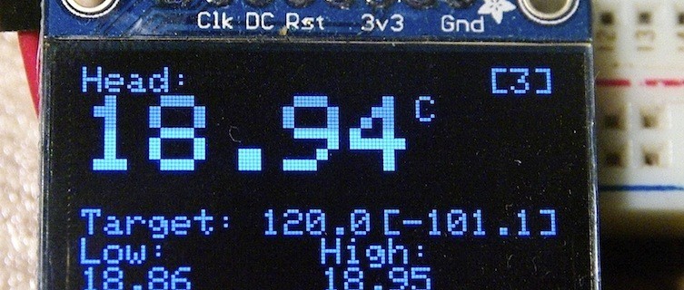 3D printer head and mat temperature controller using Arduino [130500-I]