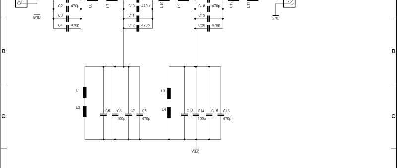 Blank Boards to build passive filters.