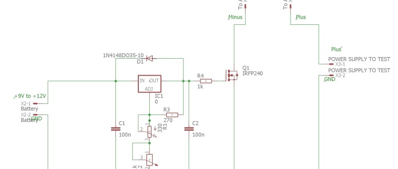 Adjustable Electronic Load