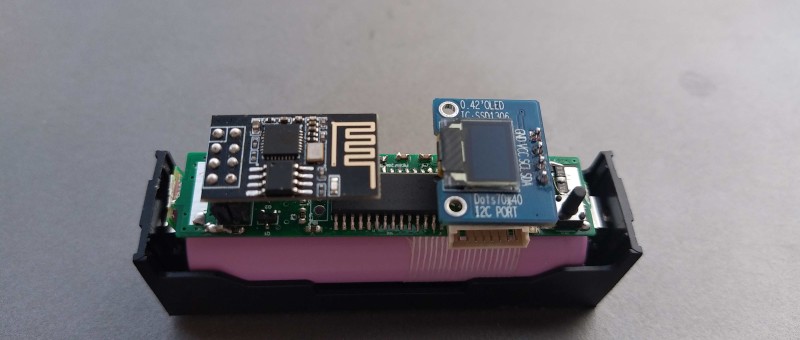 Display charge and discharge current wide range with INA219: