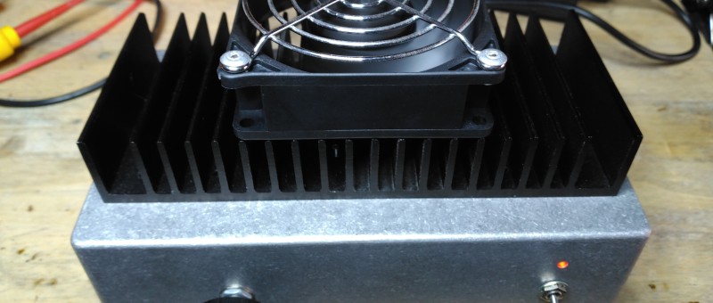One transistor power amp