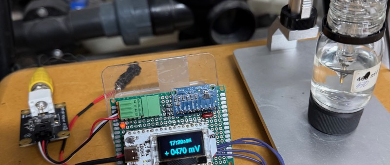 ESP32 Redox Meter pour la surveillance des piscines