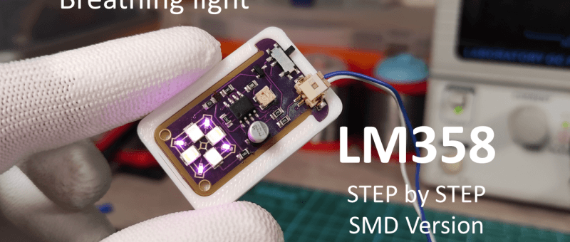 How to Produce a Small Breathing Light (SMD Version)