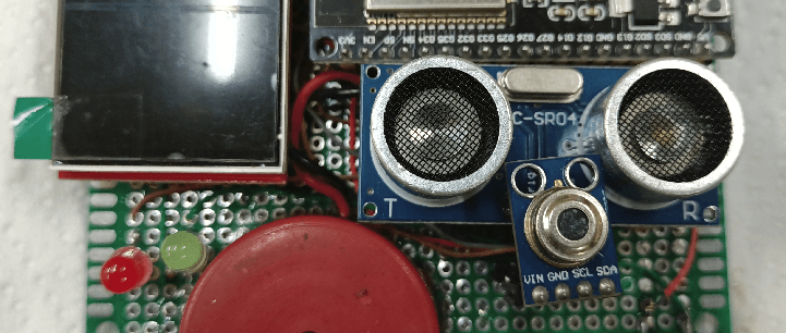 ESP32 Touchless temperature sensor – Display, Speak & upload to cloud