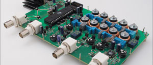 Vobulador HF con analizador de espectro