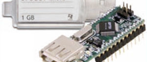 Pendrive USB en un controlador