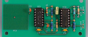 Un sencillo detector de contacto capacitivo