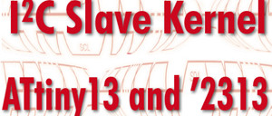 Kernel I2C slave para ATtiny12 e 2313