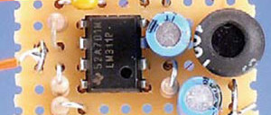 Medidor capacitivo para nível de líquido