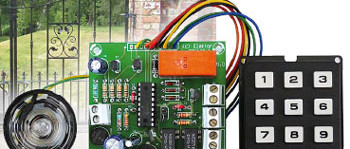 Cerradura electrónica musical