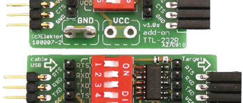 Cable serie USB-TTL, extensión y suplemento