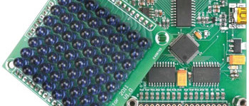 Painel de toque a LED