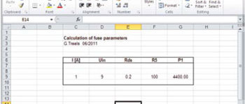 Disyuntor con MOSFET