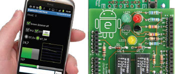 Interface de controlo Android