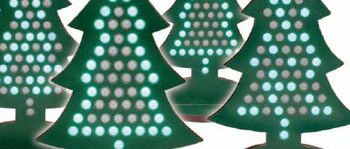 Árbol de Navidad con LED activo