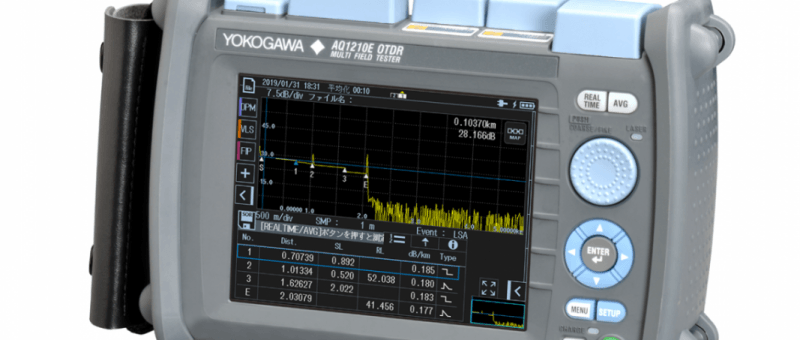 Yokogawa presenta un nuovo OTDR