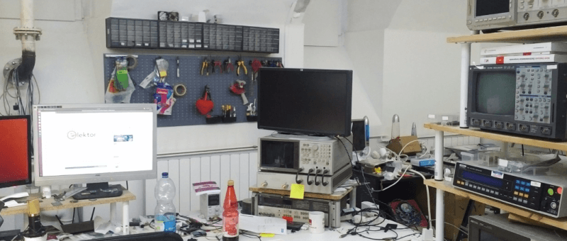 Mein Elektronik-Labor: Unterirdisches Labor in Budapest