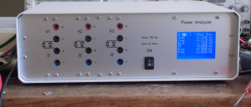 Analizzatore di Rete Elettrica Multicanale