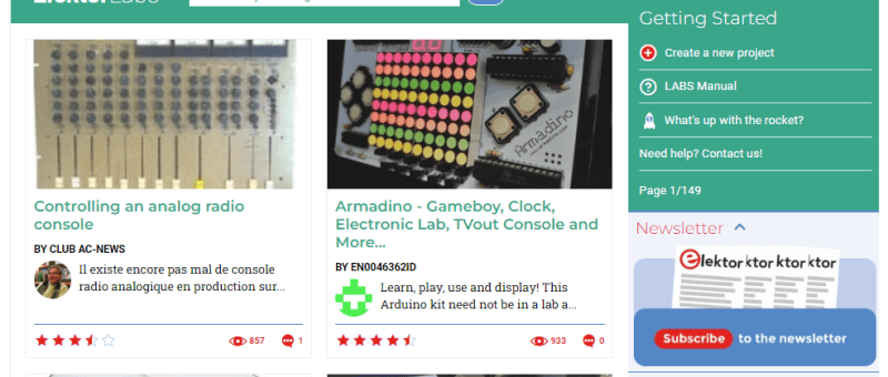 Manuale Utente di Elektor Labs