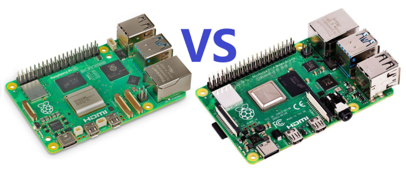 Raspberry Pi 5 e Raspberry Pi 4 a Confronto!