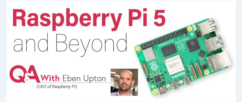 Eben Upton su Raspberry Pi 5 e Oltre