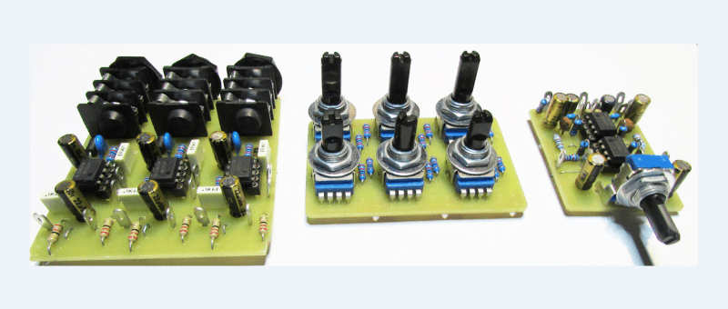 Mixer audio Compatto: Un Progetto Versatile e Scalabile