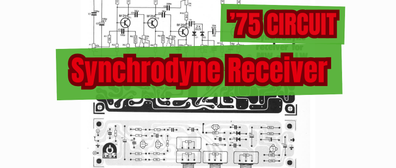 Circuito: Ricevitore Synchrodyne Senza Bobina per MW e LW