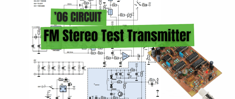 Circuito: Trasmettitore FM Stereo