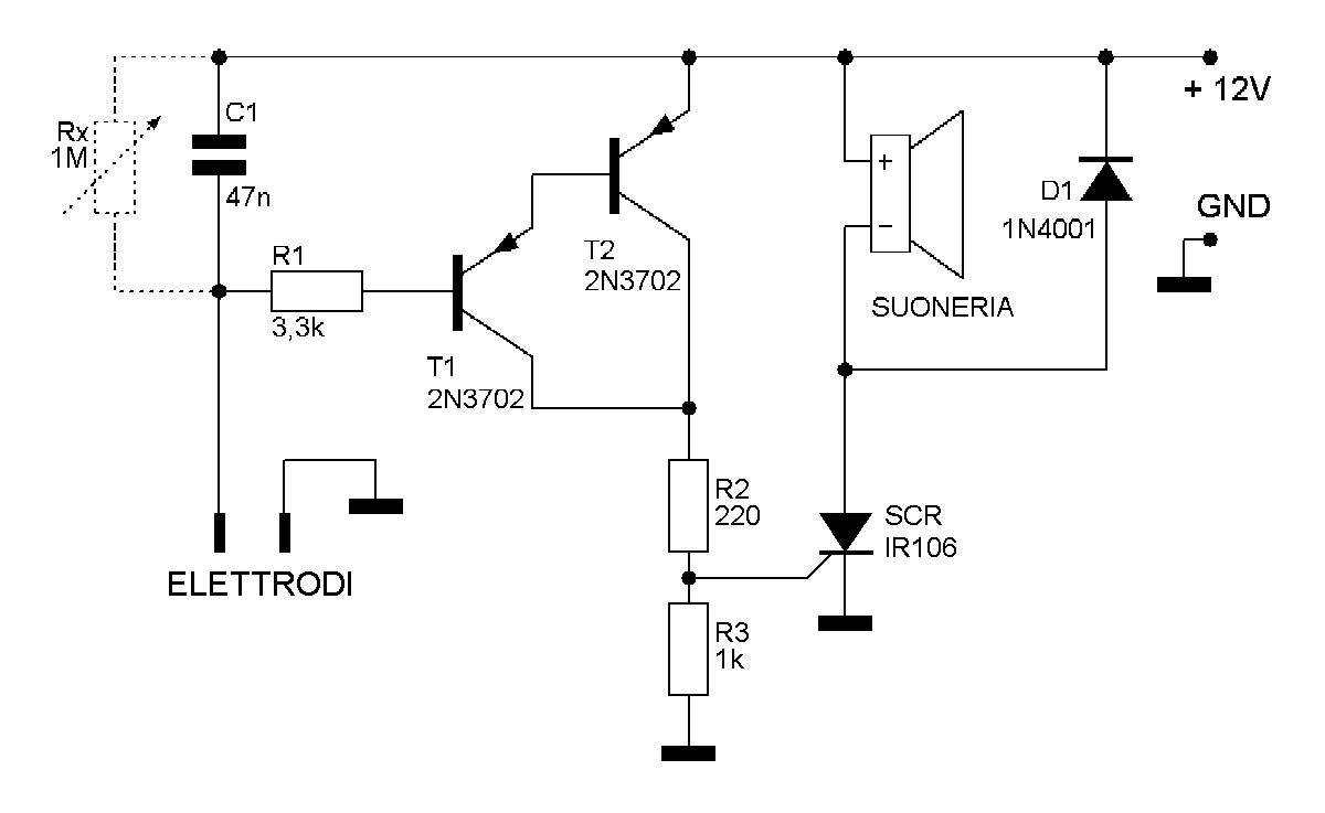 Detector di vapore