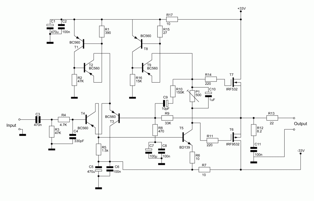 Amplificatore Mosfet da 25W