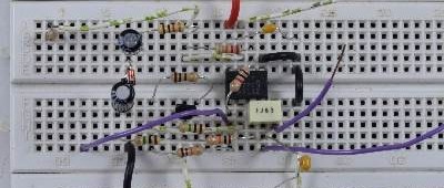 Automatic gain control with diode cascade