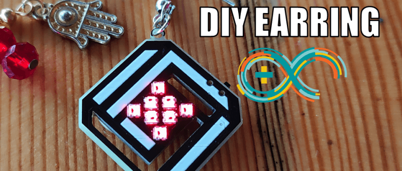 ATtiny13 DIY Electronics Earrings