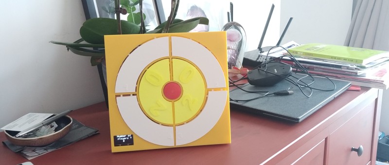 Electronic Target for Toy Foam Blaster like Nerf