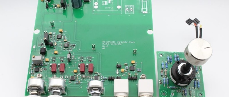 Audio Abschwächer mit Drehschalter