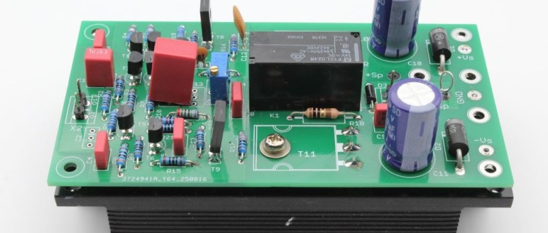 Kompakte Audio Endstufe mit FET