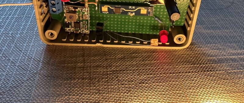 Sensor light with human presence detector