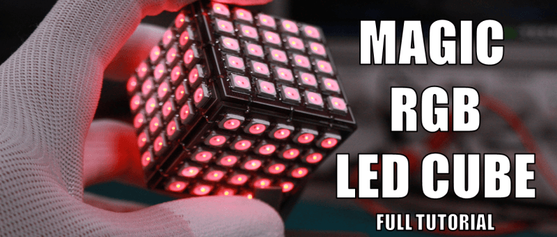 Glowing RGB LED Magic Cube (WS2812)