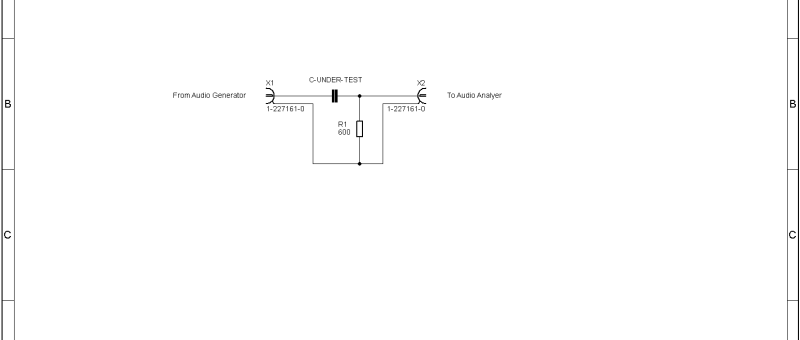 Kondensatoren auf ihre Audio Quailtät testen