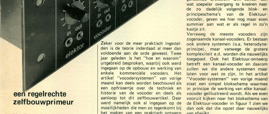 elektuur-vocoder (1) - een regelrechte zelfbouwprimeur