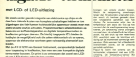 digitale termometer - met LCD- of LED-uitlezing