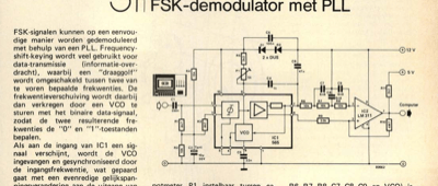 FSK-demodulator met PLL