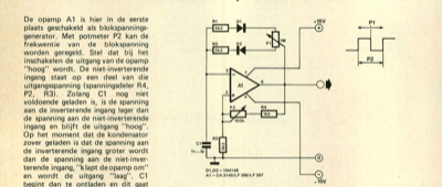 pulsgenerator met variabele pulsbreedte