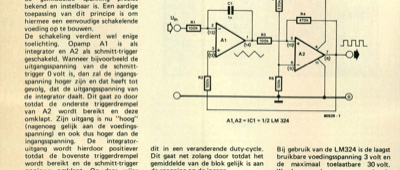 spanning naar duty-cycle