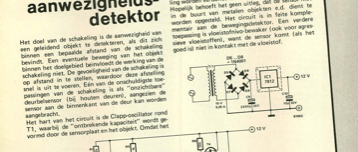 aanwezigheidsdetektor