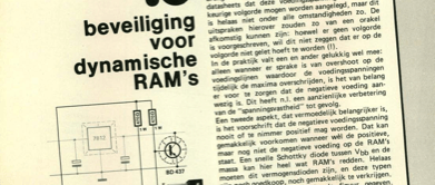 beveiliging voor dynamische RAM's